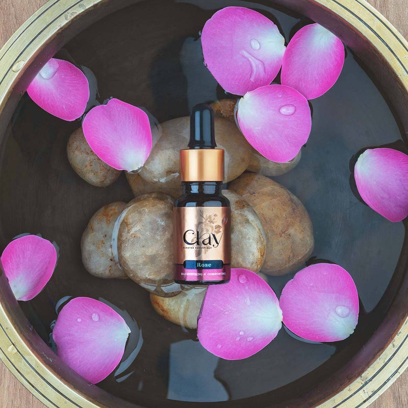 Buy Peaceful Heart Bundle Essential Oil Combo (Rose+Sandal+Jasmine) | Shop Verified Sustainable Essential Oils on Brown Living™