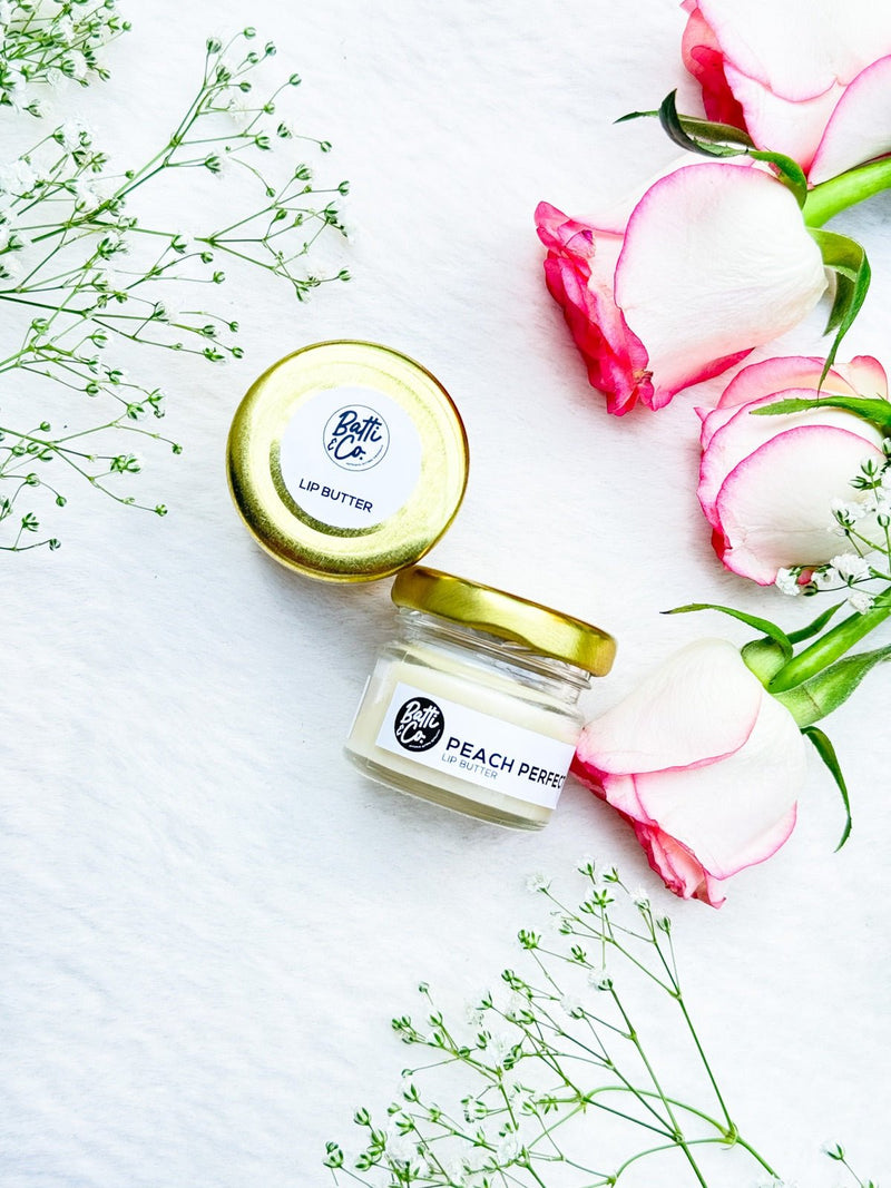 Peach Perfect- Vegan Lip Butter-15g | Verified Sustainable Lip Balms on Brown Living™