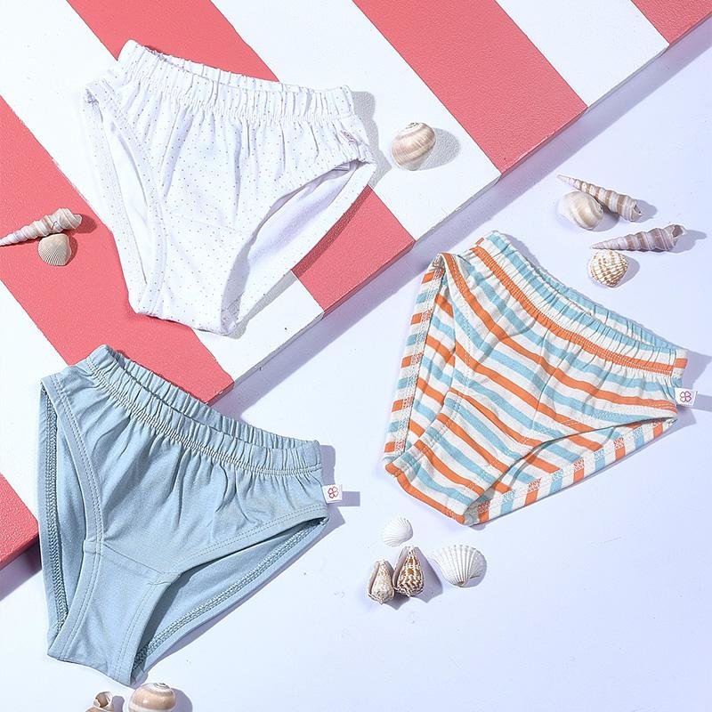 Buy Peachy Beachy Girls Panties - Pack of 3 | Shop Verified Sustainable Products on Brown Living