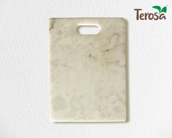 Buy Pearl White Chopping or Cheese Board - Marble | Shop Verified Sustainable Products on Brown Living