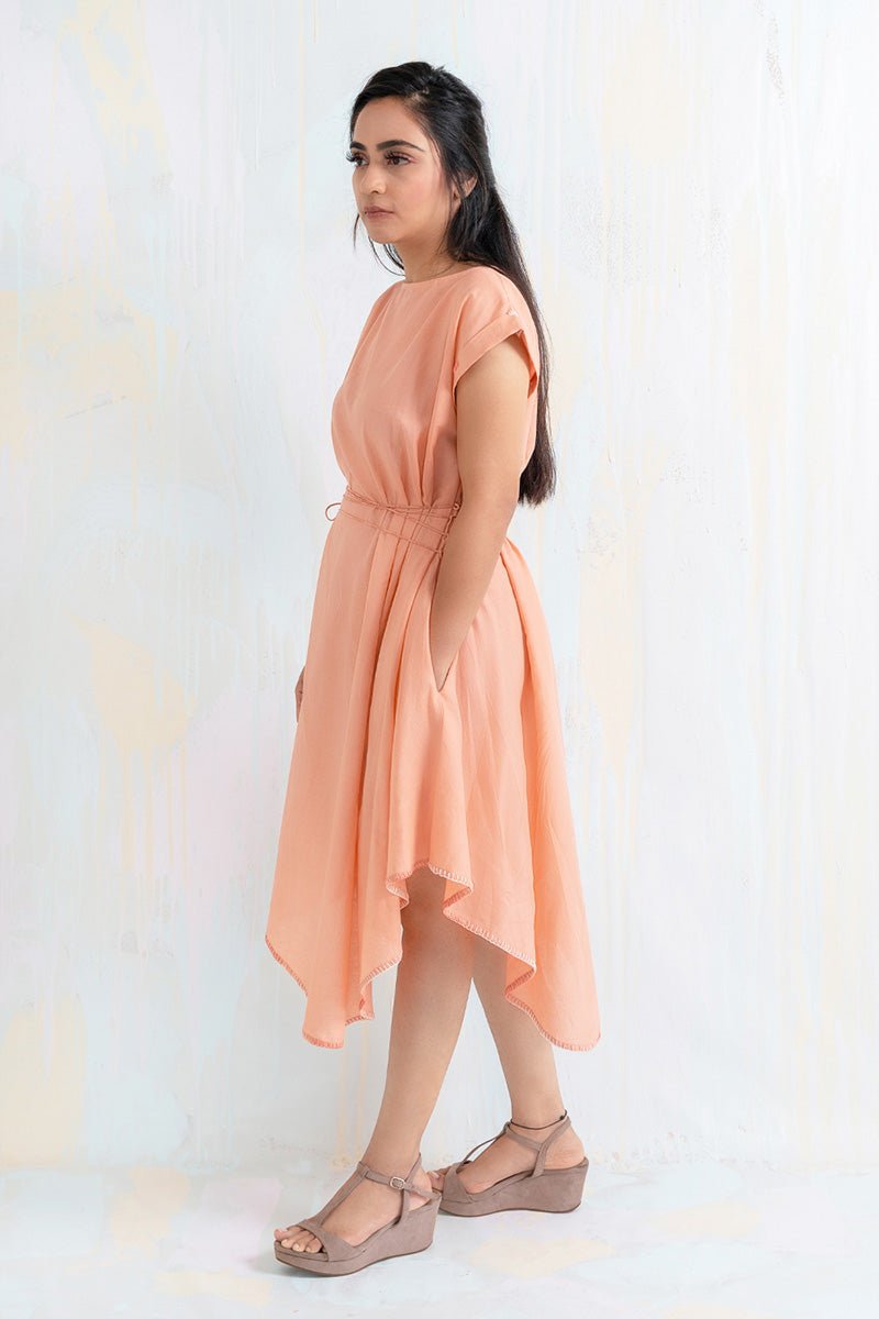 Buy Peoni Asymmetric Dress | Shop Verified Sustainable Products on Brown Living