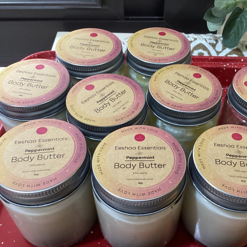 Buy Peppermint Body Butter 80g | Shop Verified Sustainable Products on Brown Living