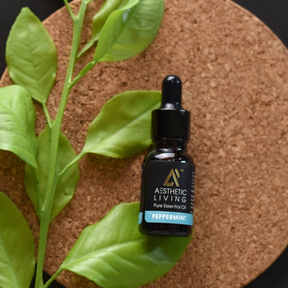 Peppermint Pure Essential Oil 15 ml | Verified Sustainable by Brown Living™