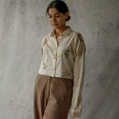 Perennial Autumn | Crop Shirt | Verified Sustainable by Brown Living™