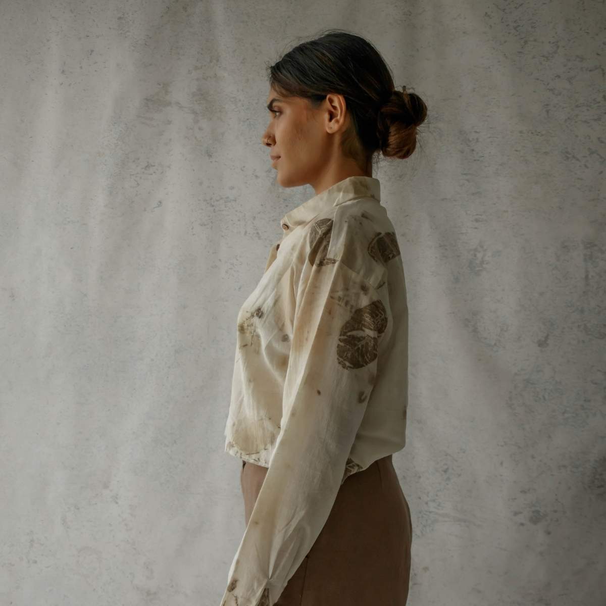 Perennial Autumn | Crop Shirt | Verified Sustainable by Brown Living™