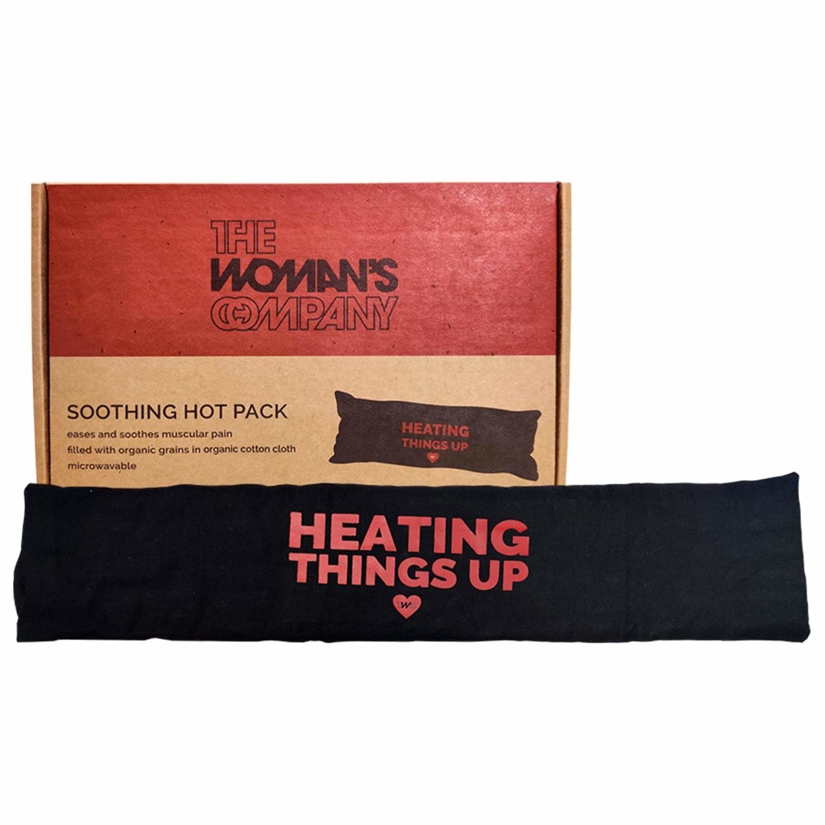 Period Pain Relief Pad Menstrual Cramps Hot Pack for Women – Massager by The Woman's Company available on Brown Living™. . SKU: TWC00048. Img 1.