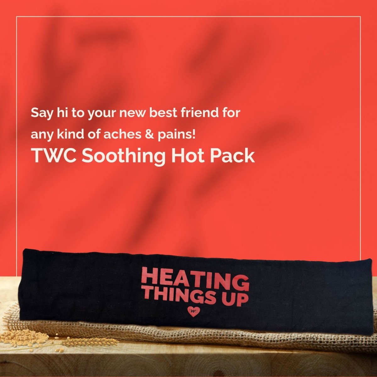 Period Pain Relief Pad Menstrual Cramps Hot Pack for Women – Massager by The Woman's Company available on Brown Living™. . SKU: TWC00048. Img 2.