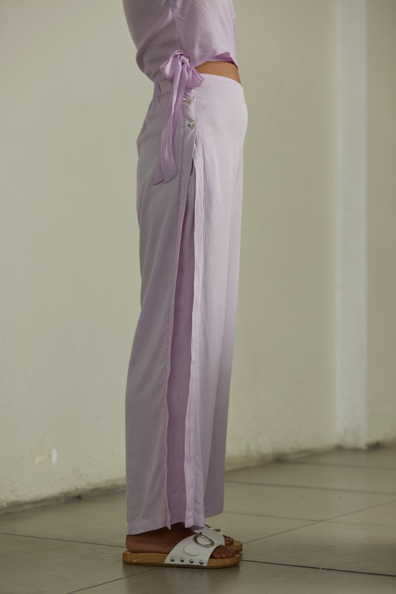 Buy Periwinkle Trouser | Womens Trouser | Shop Verified Sustainable Products on Brown Living