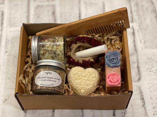 Buy Personal Care Hamper + candle - Gift for Mother / Sister / BFF | Shop Verified Sustainable Products on Brown Living