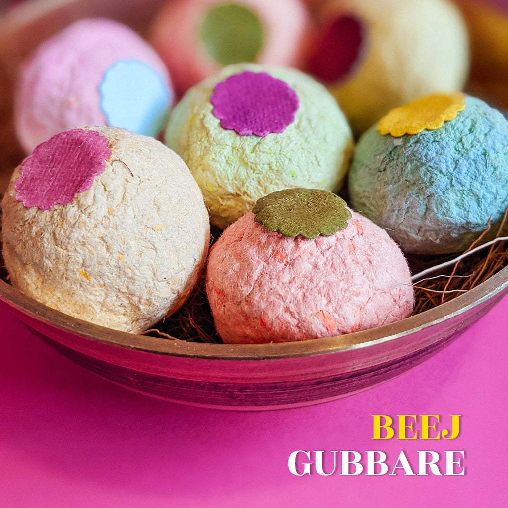 Phoolchand - Herbal Gulal + Whole Thandai mix + Seed Balls – Gift Giving on Brown Living™. SKU: 172 - 15283 - 21FO/SR/04. Img 4.