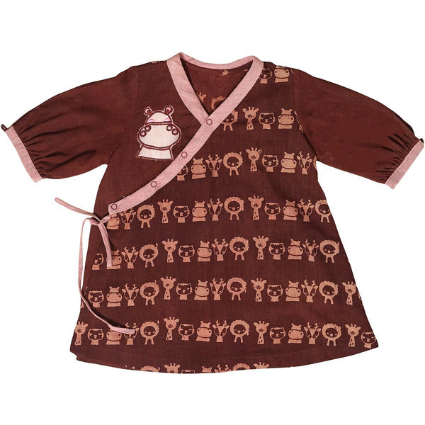 Buy Pigglet Frock For Girls | Shop Verified Sustainable Kids Frocks & Dresses on Brown Living™