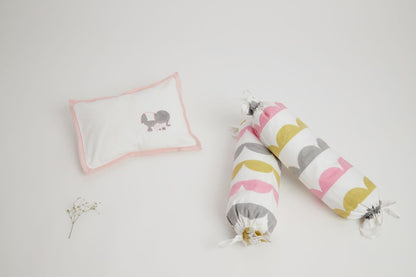 Pillow & Bolster Set - The Adventures Of Mamma & Me | Verified Sustainable by Brown Living™