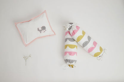 Pillow & Bolster Set - The Adventures Of Mamma & Me | Verified Sustainable by Brown Living™