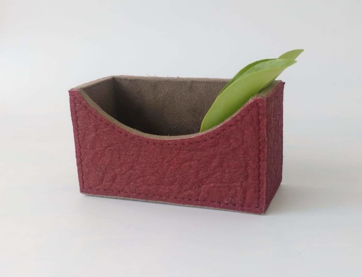 Pinatex Visiting Card Holder | Verified Sustainable by Brown Living™