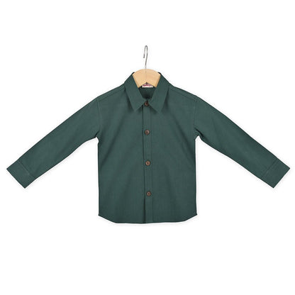 Pine - 100% Organic Cotton Formal Shirt | Verified Sustainable by Brown Living™