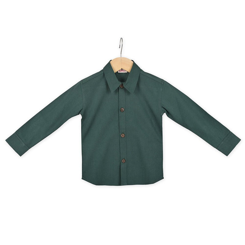 Buy Pine Formal Shirt for boys | Kids clothing | Shop Verified Sustainable Products on Brown Living