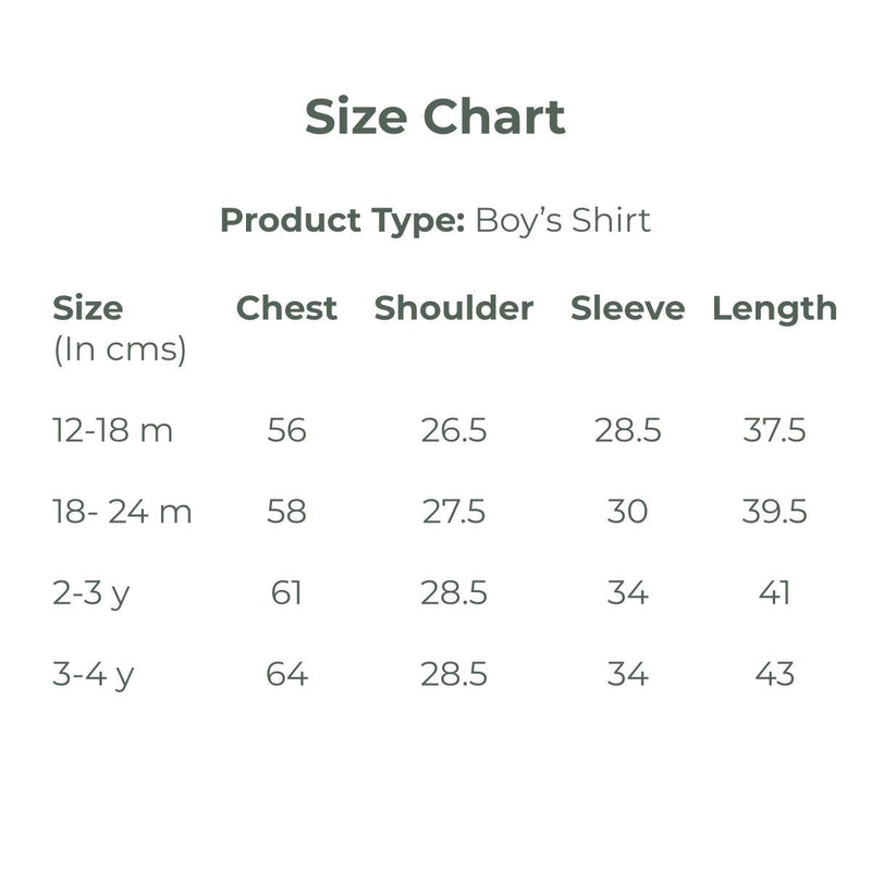 Buy Pine Formal Shirt for boys | Kids clothing | Shop Verified Sustainable Kids Shirts on Brown Living™