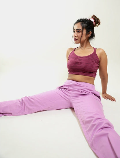 Pink 100% Organic Cotton Pajama | Verified Sustainable by Brown Living™