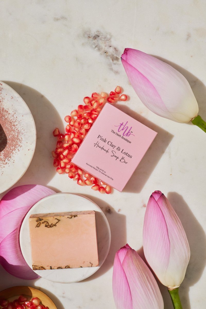 Buy Pink Clay & Lotus Soap | Shop Verified Sustainable Body Soap on Brown Living™