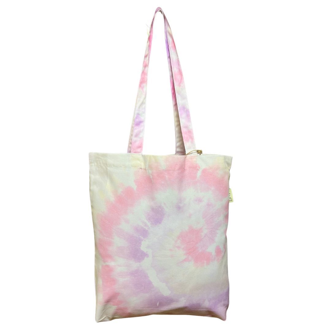 Pink Tie - Dye Tote Bag | Verified Sustainable by Brown Living™