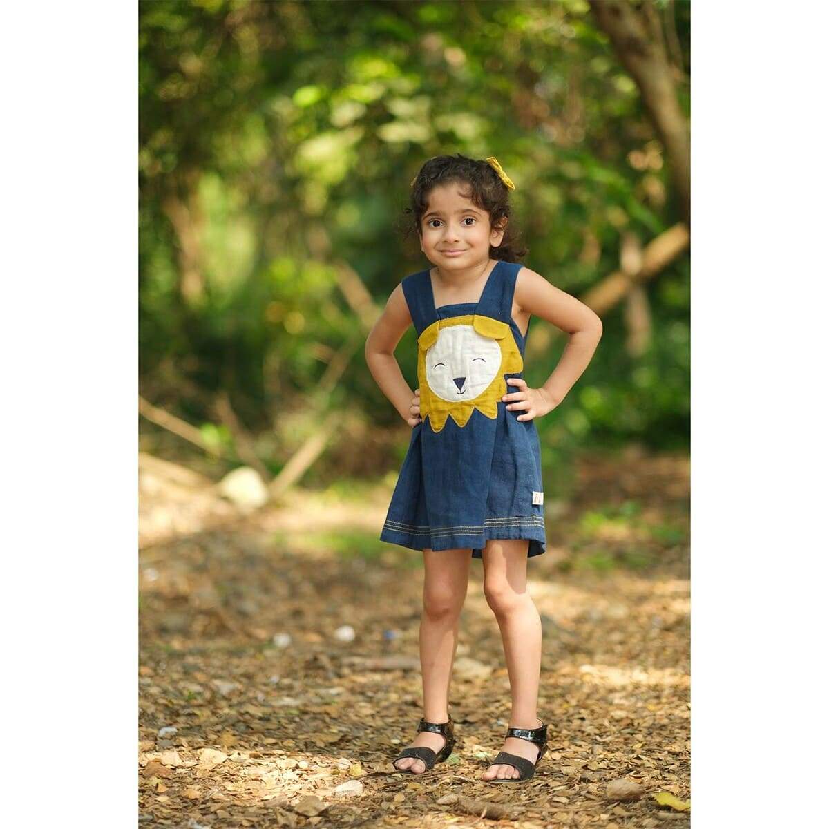 Piper Frock For Girls | Verified Sustainable by Brown Living™