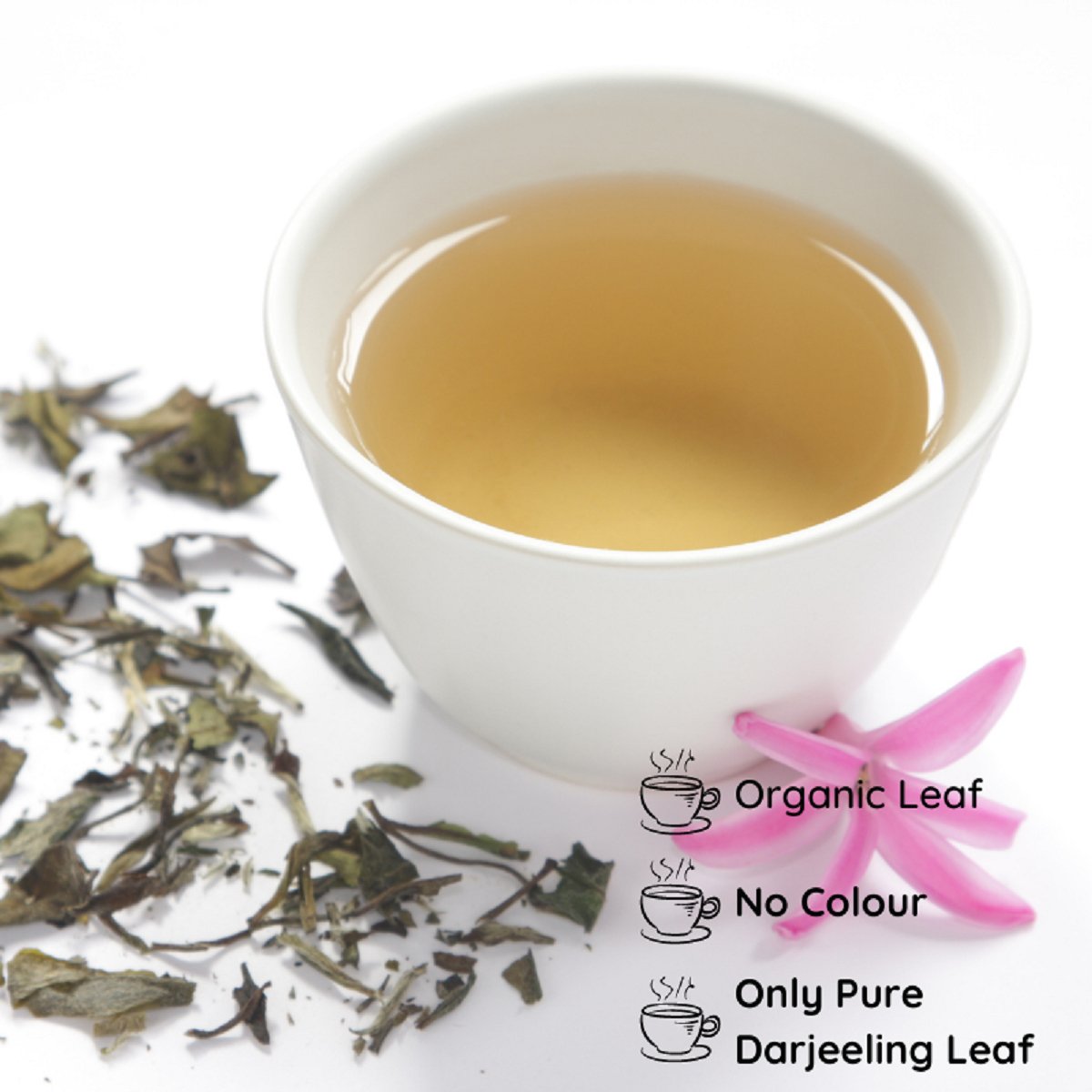 Pisces White Leaf | Zodiac Tea Collection | 50 g | Verified Sustainable by Brown Living™