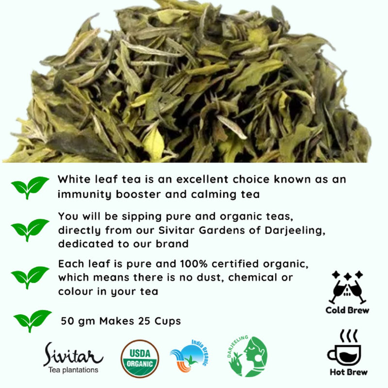 Buy Pisces White Leaf | Zodiac Tea Collection | 50 g | Shop Verified Sustainable Products on Brown Living
