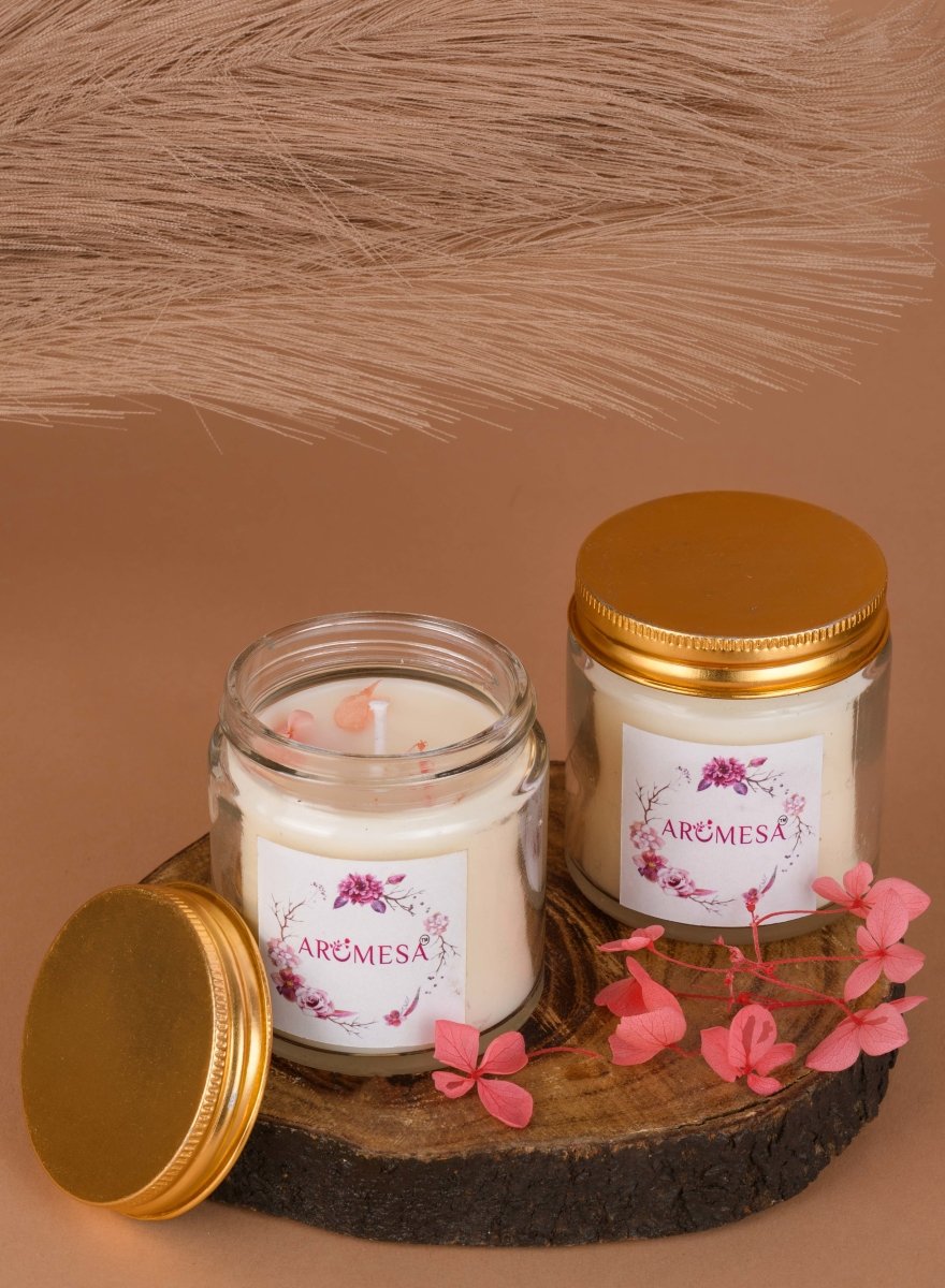 Pixie Dust - Scented Soy Candle | Bergamot, Rose and Sandalwood | Verified Sustainable by Brown Living™