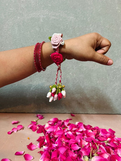 Plantable Beej Rakhi and Handtie - Gulab - Beauty - Set of 2 | Verified Sustainable by Brown Living™