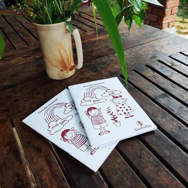 Buy Plantable Note Books, Recycled pencils and Seed Colour Pencils | Shop Verified Sustainable Products on Brown Living