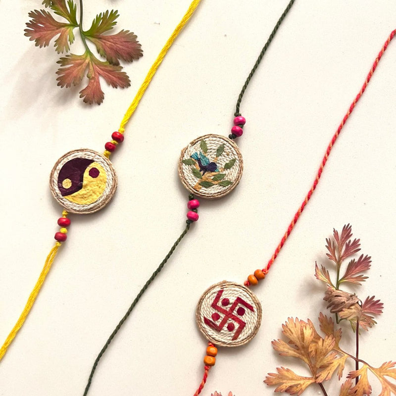 Buy Plantable Rakhis -Set of 3 | Shop Verified Sustainable Products on Brown Living