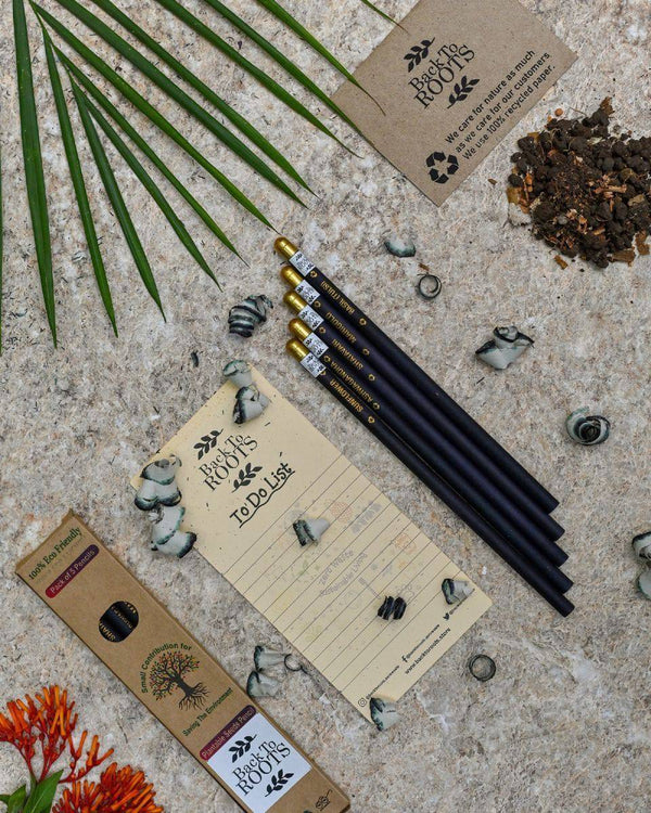 Buy Plantable Seed Pencil | Sow and Grow | Pack of 5 | Shop Verified Sustainable Pencils on Brown Living™