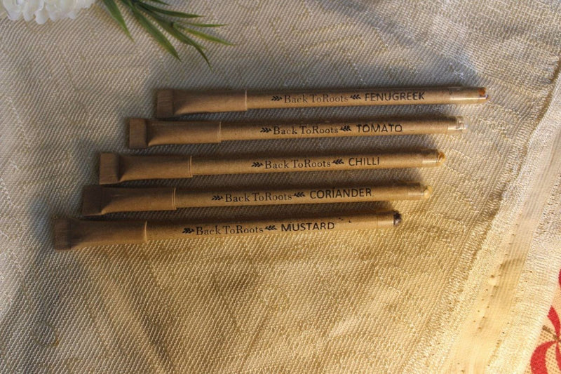 Buy Plantable Seed Pens | Combo | Pack of 5 | Shop Verified Sustainable Products on Brown Living