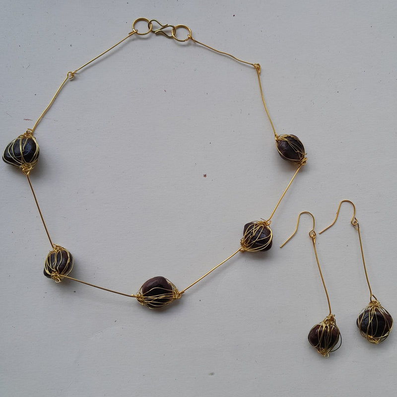 Plantable Tamarind Seed Jewelry Set | Verified Sustainable Womens Jewellery on Brown Living™