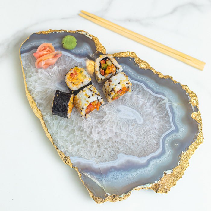 Buy Platter- Agate Natural | Shop Verified Sustainable Table Decor on Brown Living™
