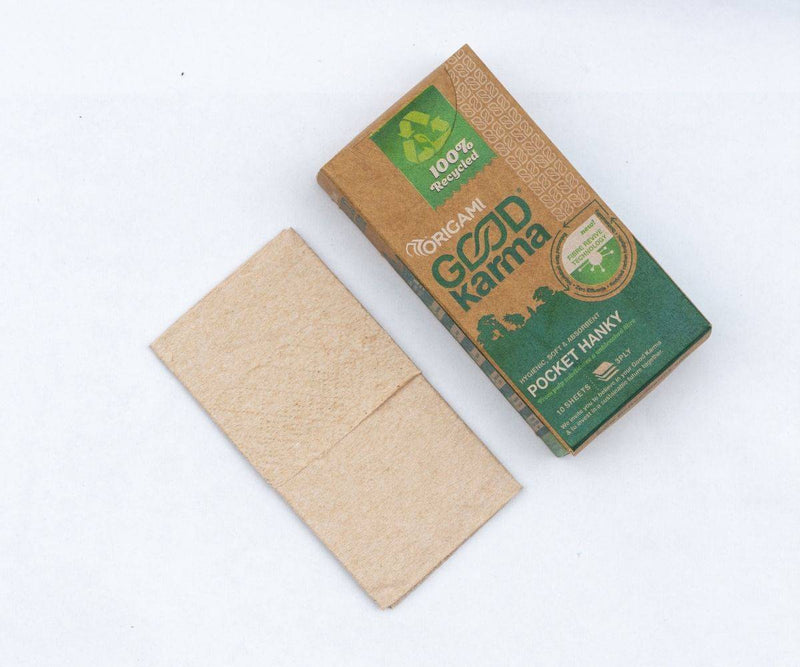Buy Pocket Hankies Pack of 20 | Shop Verified Sustainable Face Tissue on Brown Living™