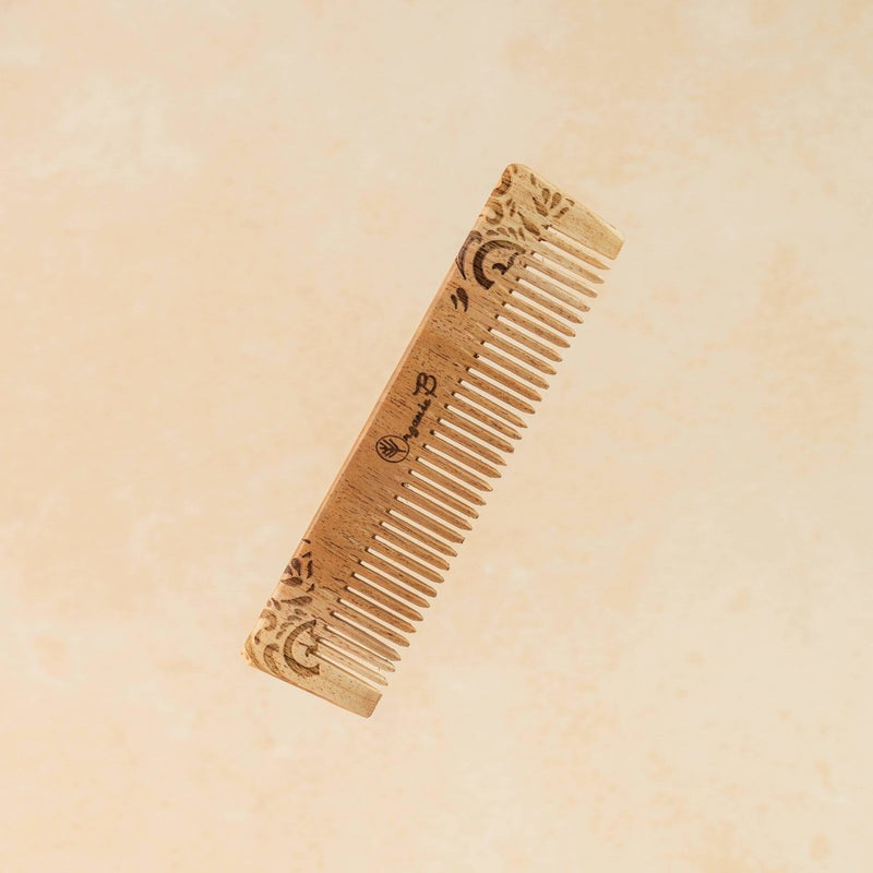 Buy Pocket Size Neem Wood Comb | Shop Verified Sustainable Products on Brown Living