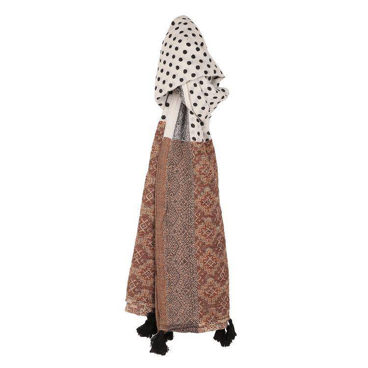 Buy Polka Dot Cotton Scarf | Shop Verified Sustainable Products on Brown Living