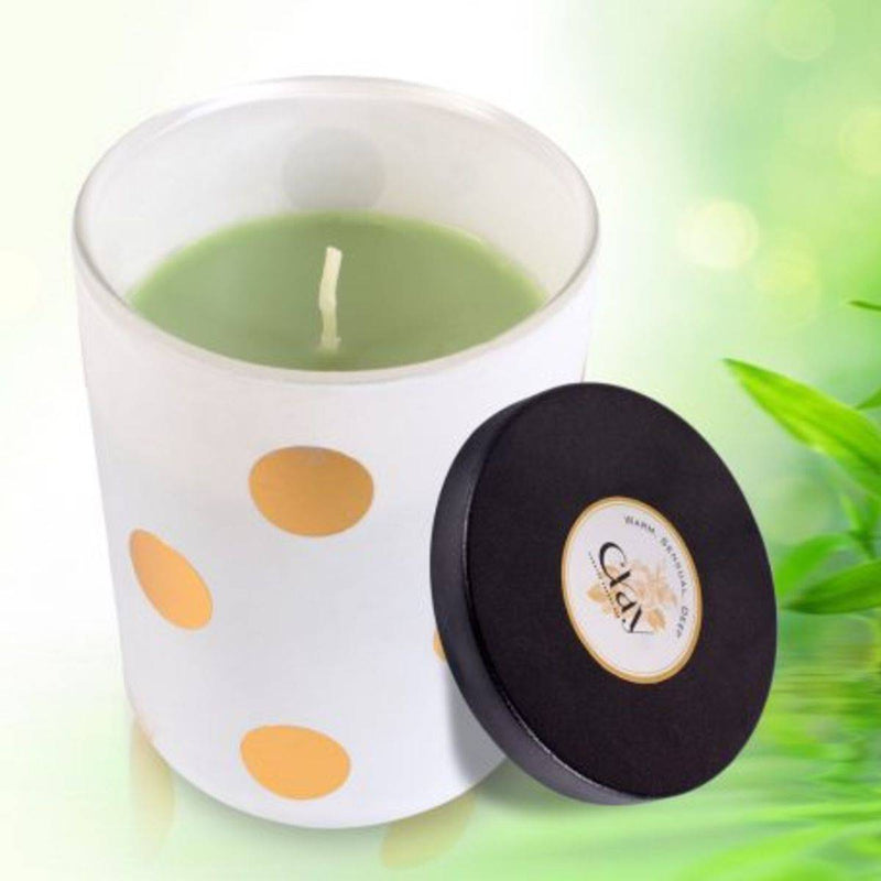 Buy Polka Dream Scented Soy Candle with 60 hours Burning Time | Shop Verified Sustainable Products on Brown Living