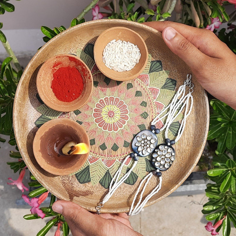 Buy pooja thali | Shop Verified Sustainable Pooja Needs on Brown Living™