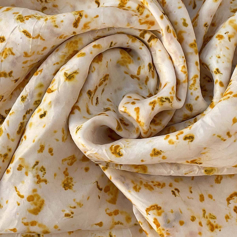 Buy Popcorn Silk Square Scarf | Shop Verified Sustainable Womens Scarf on Brown Living™