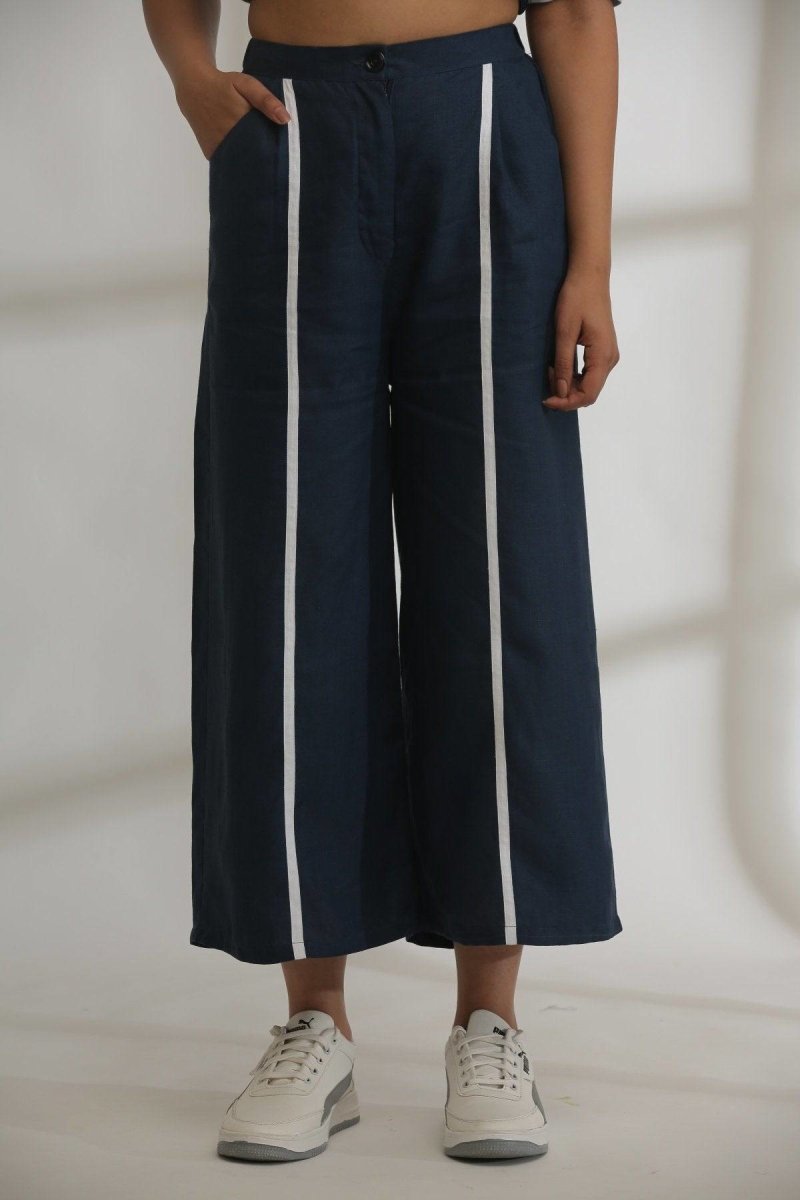 Buy Popin Palazzo Pants | Shop Verified Sustainable Products on Brown Living