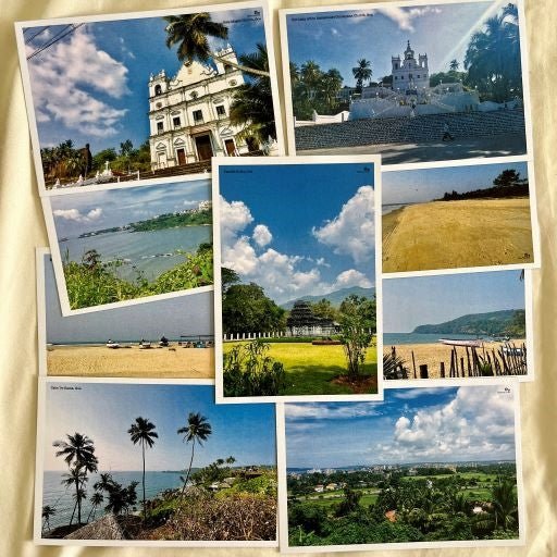 Postcards of Goa | Pack of 9 | Verified Sustainable by Brown Living™