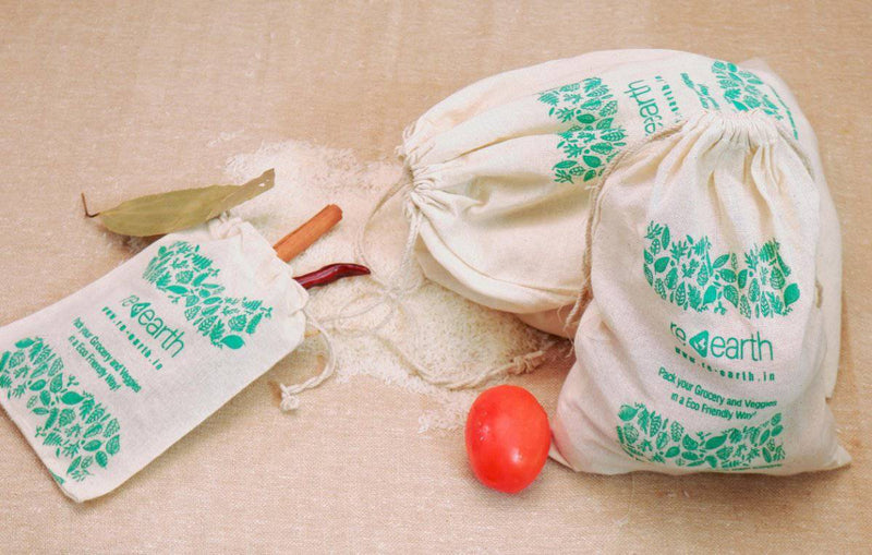 Buy Potli Fridge bags - Super market set (10 bags) | Shop Verified Sustainable Reusable Bag on Brown Living™