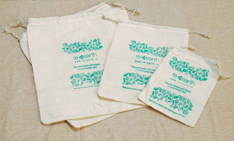Buy Potli Fridge bags - Veggie Set (6 bags) | Shop Verified Sustainable Fridge Vegetable Bags on Brown Living™