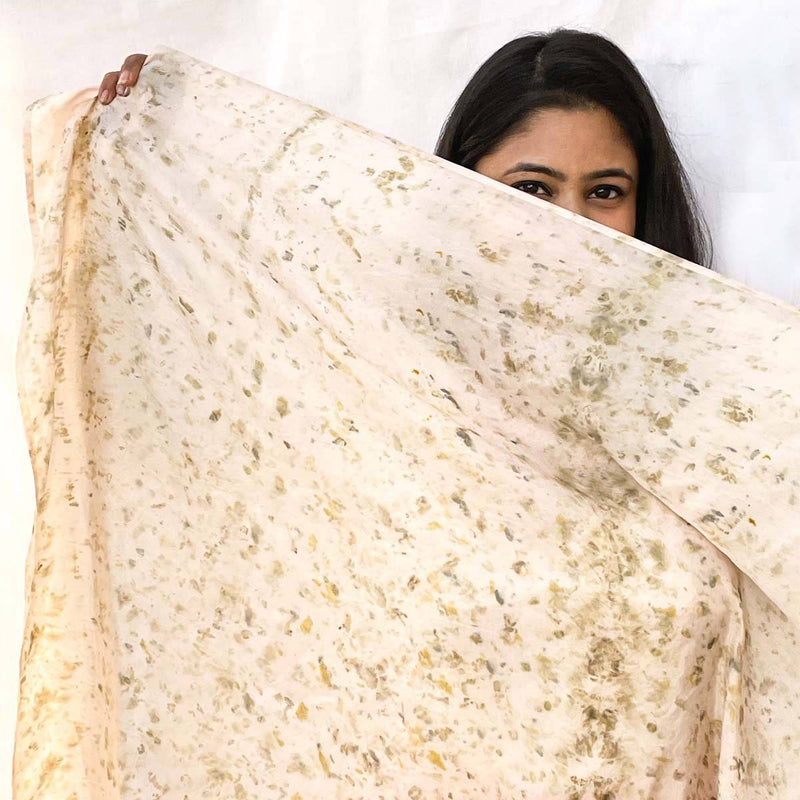 Buy Potpourri Silk Square Scarf | Shop Verified Sustainable Products on Brown Living