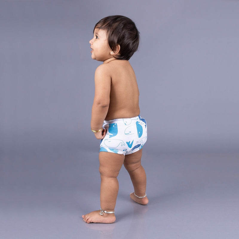 Buy Potty Training Pull-up Pants Kids 100% Cotton Pack of 2 | Shop Verified Sustainable Baby Nappies on Brown Living™
