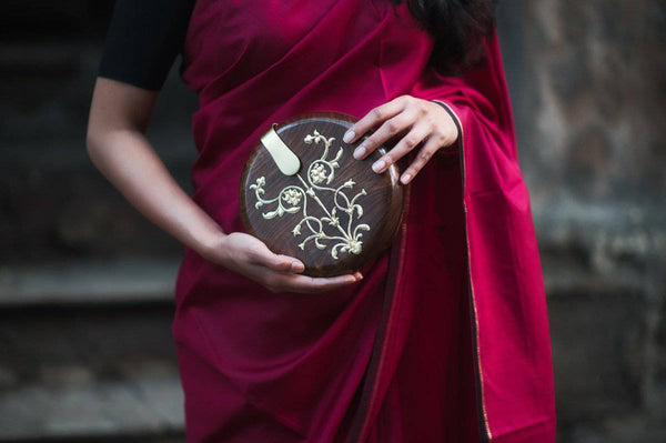 Buy Pournima Clutch | Shop Verified Sustainable Products on Brown Living