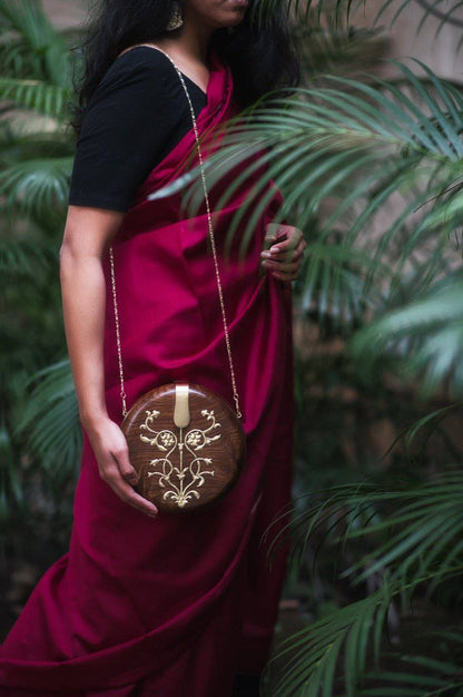 Pournima Clutch | Verified Sustainable by Brown Living™