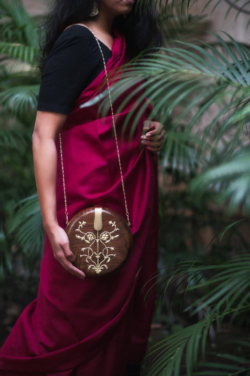 Buy Pournima Clutch | Shop Verified Sustainable Womens Clutch on Brown Living™